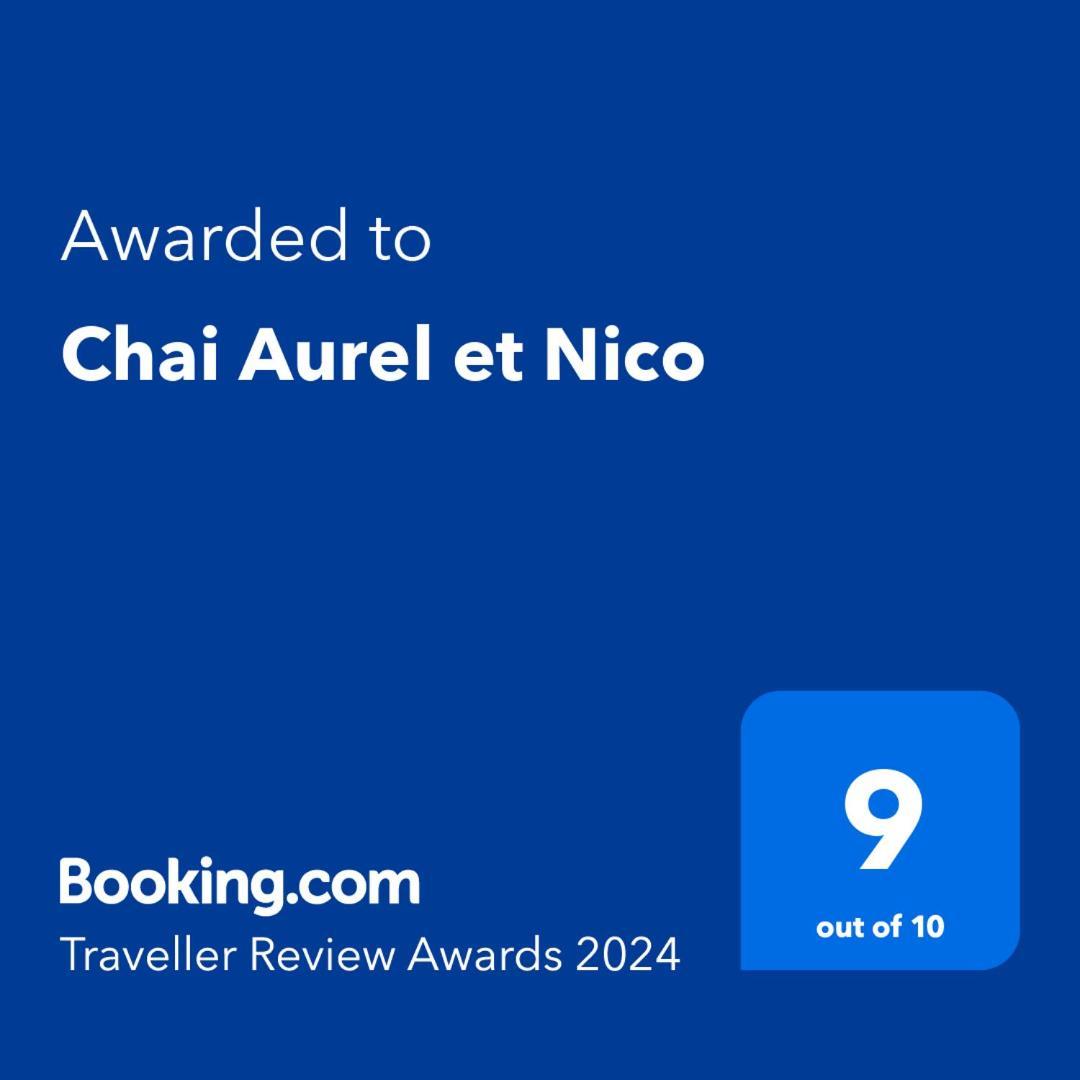 Chai Aurel Et Nico Villa Néac Buitenkant foto